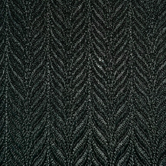 Featherweave Black Vertical Blinds